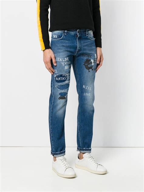 men's fendi jeans|farfetch fendi jeans.